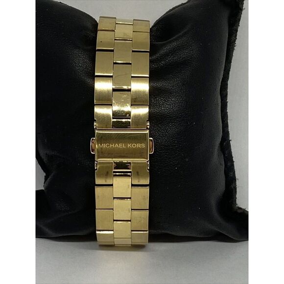 Michael Kors MK6408 Women's Gold Stainless Steel Analog Dial Quartz Watch LJ195 - Picture 6 of 12